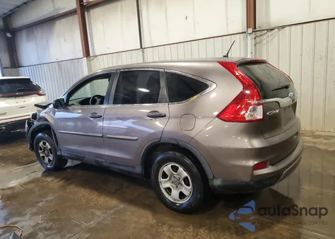 2015 Honda Cr-V Lx из США, поврежденный, VIN 5J6RM4H34FL089977